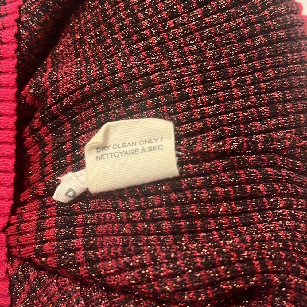 Ulla Johnson Red Ombre Sweater Top - Picture 8 of 9